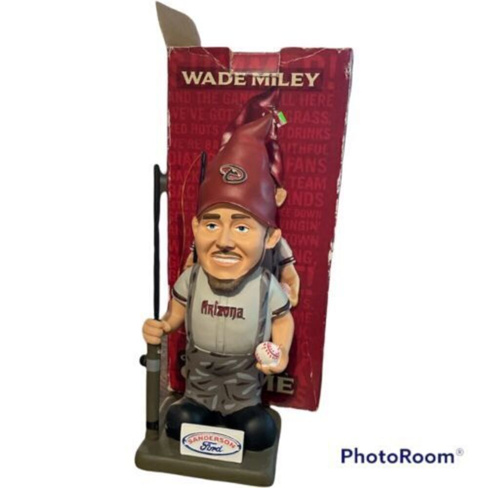 Wade Miley Garden Gnome Arizona Diamondbacks Sanderson Ford Promo